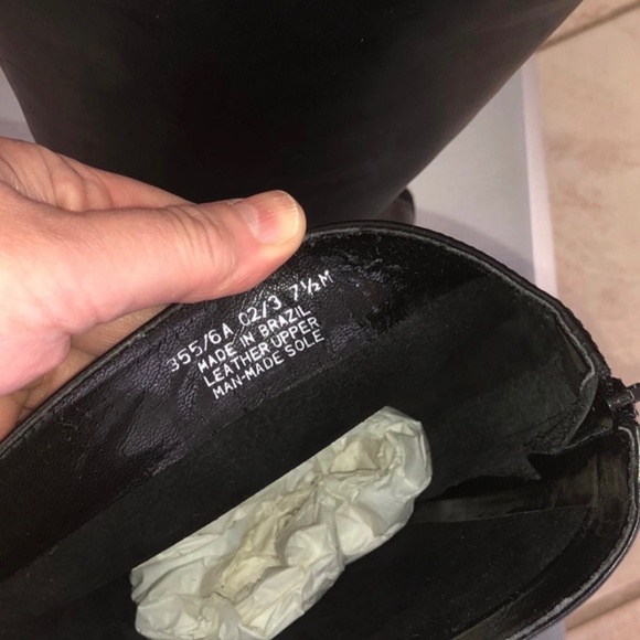 Franco Sarto Black Boots - Picture 4 of 6